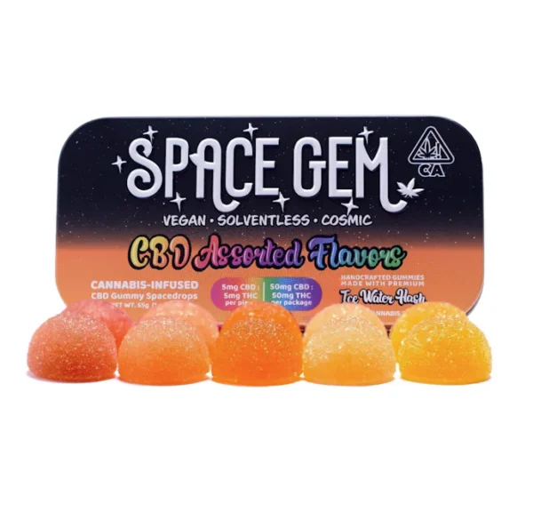 Space Gem | CBD & THC Gummy SpaceDrops | 50mg